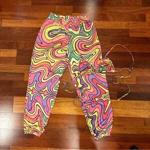 Neon groovy wavy rave set!